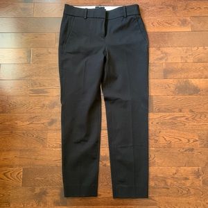 J. Crew Siz6 6 Black Cameron slim cropped pant in four-season stretch NWT!